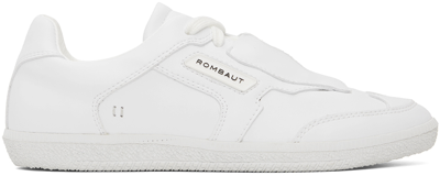 Shop Rombaut White Atmoz Low Sneakers