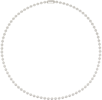 Shop Martine Ali Silver Oli Ball Chain Necklace