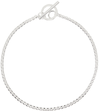 Shop Martine Ali Ssense Exclusive Silver Oda Baby Boxer Necklace