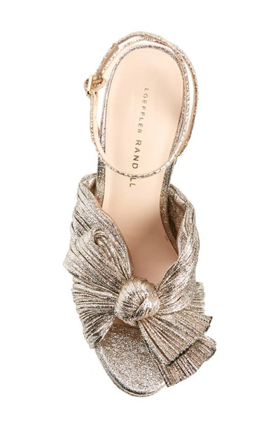 Loeffler Randall Natalia Platform Sandal In Champagne