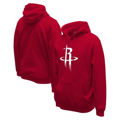 Shop Stadium Essentials Unisex   Red Houston Rockets Primary Logo Pullover Hoodie