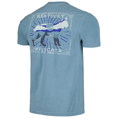 Shop Image One Light Blue Kentucky Wildcats State Scenery Comfort Colors T-shirt