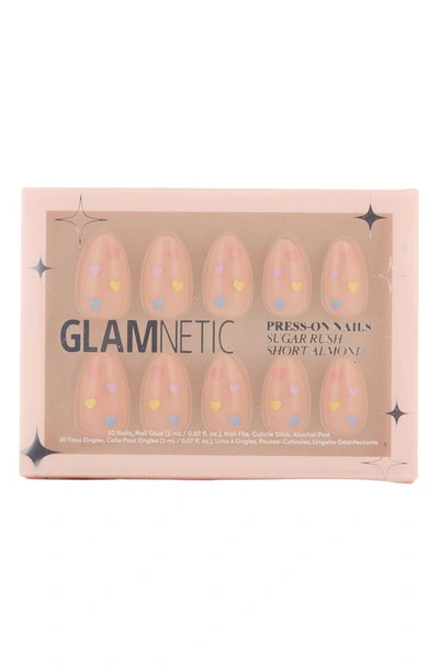 Shop Glamnetic Sugar Rush Short Almond Shape Press-on Nails
