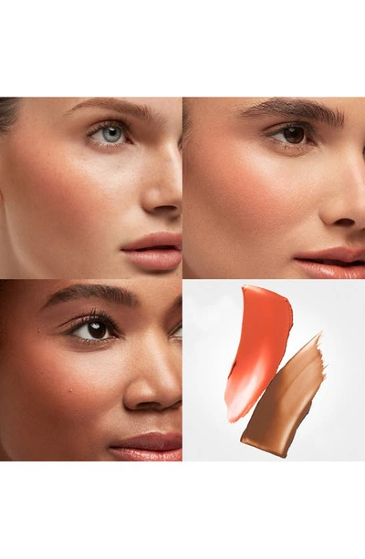 Shop Stila Blush & Bronze Hydro-blur Cheek Duo Stick In Papaya And Tan