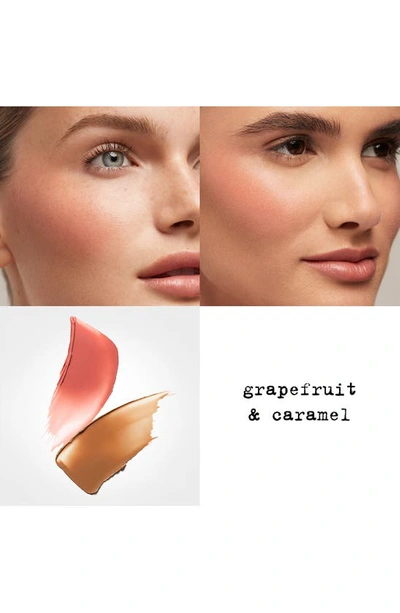 Stila Blush & Bronze Hydro-blur Cheek Duo Stick In Grapefruit And Caramel