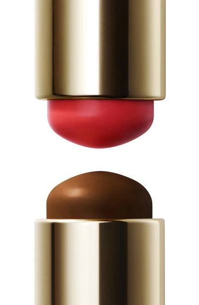 Shop Stila Blush & Bronze Hydro-blur Cheek Duo Stick In Guava And Mocha