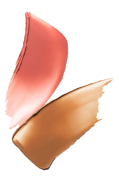 Stila Blush & Bronze Hydro-blur Cheek Duo Stick In Grapefruit And Caramel