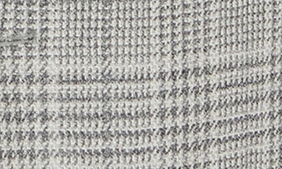 Shop Jack Victor Mcallen Contemporary Fit Plaid Wool & Silk Blazer In Light Grey