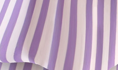 Shop Habitual Kids' Fem Fem Stripe Two-piece Swimsuit In Purple