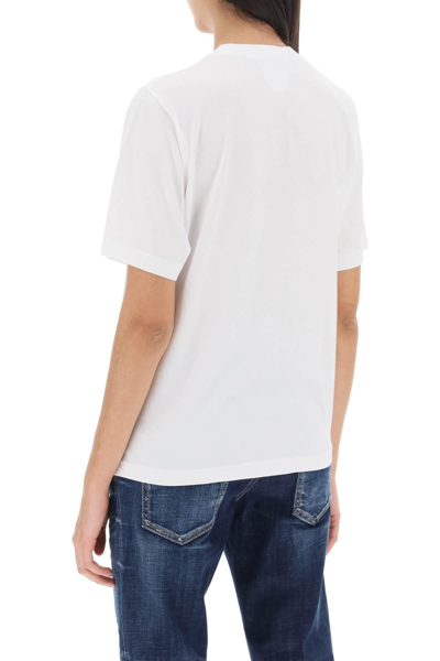 Shop Dsquared2 Easy Fit T Shirt With Graphic Print