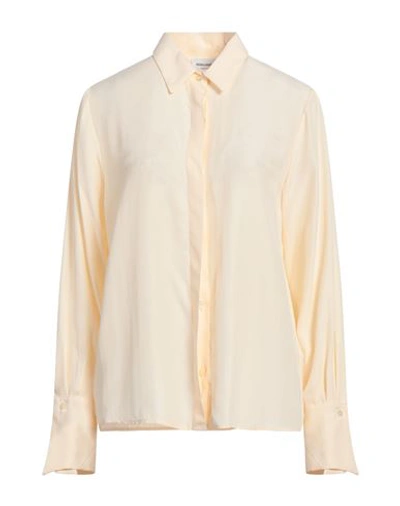 Shop Rebel Queen Woman Shirt Cream Size M Acetate, Silk In White