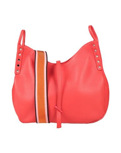 Shop Zanellato Woman Cross-body Bag Red Size - Soft Leather