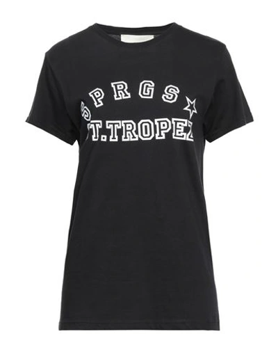 Shop 5 Progress Woman T-shirt Black Size S Cotton