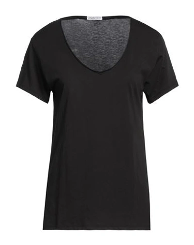 Shop Anonym Apparel Woman T-shirt Black Size M Cotton
