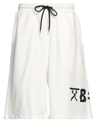 Shop Berna Man Shorts & Bermuda Shorts White Size 3 Cotton