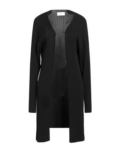 Shop Soallure Woman Cardigan Black Size M Viscose, Pbt - Polybutylene Terephthalate
