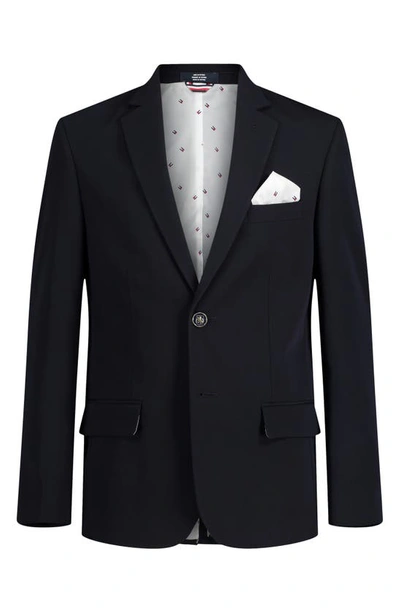 Tommy Hilfiger Kids' Alexander Stretch Blazer In Mast Navy