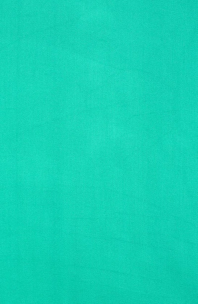 Vince Camuto Oversized Satin Pashmina Wrap In Vivid Green