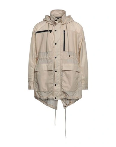 Shop Tatras Man Overcoat & Trench Coat Beige Size 3 Nylon