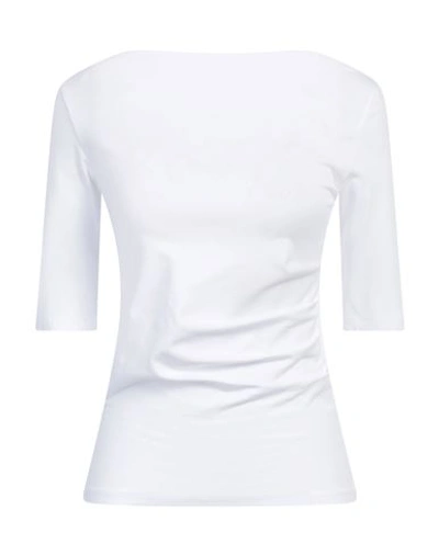 Shop Snobby Sheep Woman T-shirt White Size 6 Cotton, Elastane