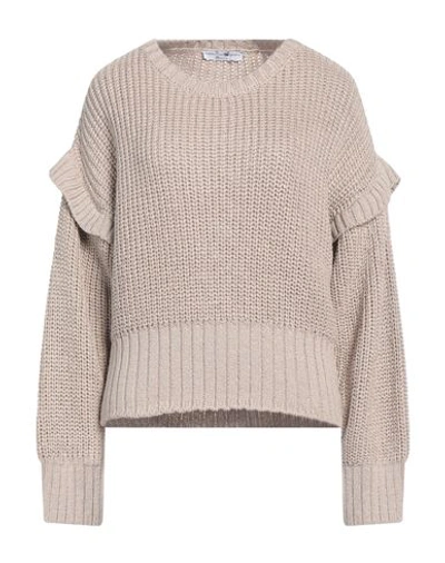 Shop Fabrication Général Paris Woman Sweater Beige Size Onesize Cotton