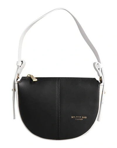 Shop My-best Bags Woman Handbag Black Size - Leather