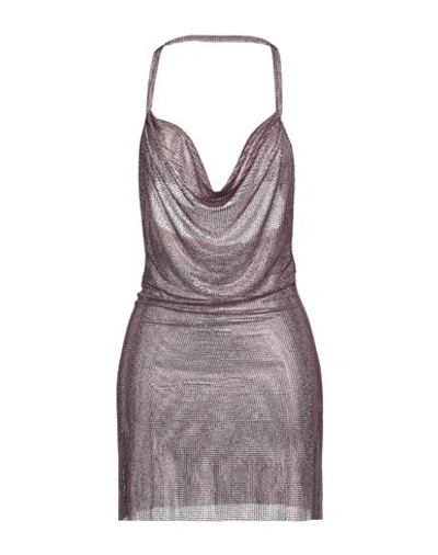 Shop Giuseppe Di Morabito Woman Mini Dress Light Purple Size 8 Polyamide, Elastane