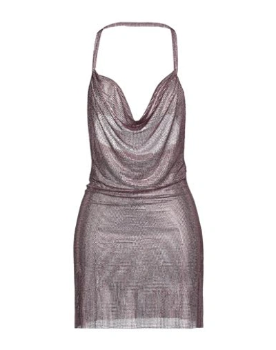 Giuseppe Di Morabito Woman Mini Dress Mauve Size 8 Polyamide, Elastane In Purple