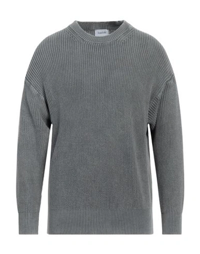 Shop Amish Man Sweater Grey Size M Cotton