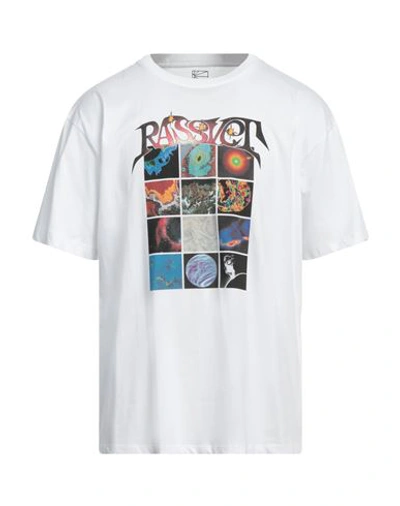Shop Rassvet Man T-shirt White Size L Cotton