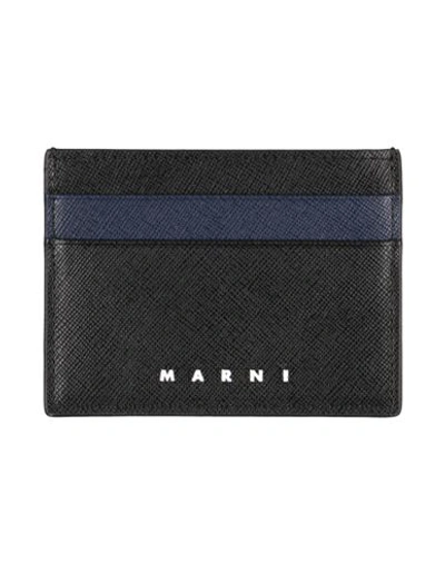 Shop Marni Man Document Holder Black Size - Bovine Leather