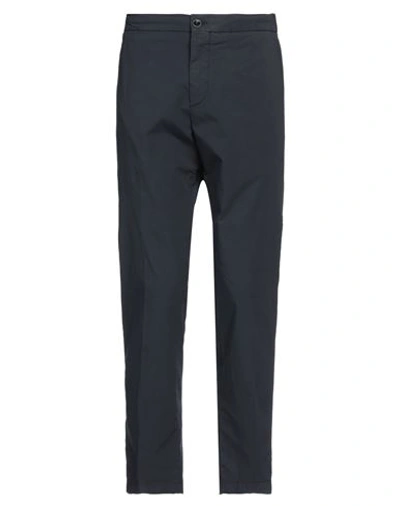 Be Able Man Pants Navy Size 33 Cotton, Elastane In Blue