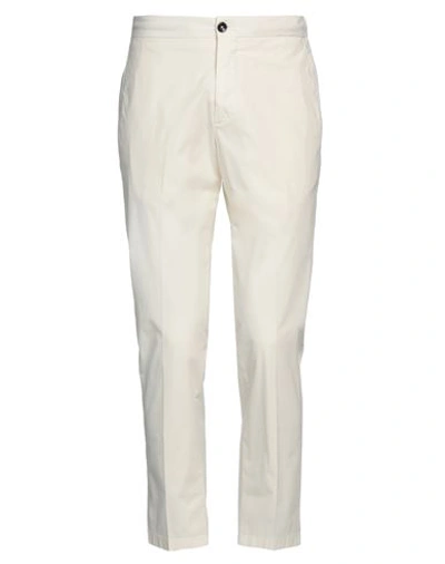 Shop Be Able Man Pants White Size 30 Cotton, Elastane