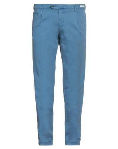 Shop L.b.m 1911 L. B.m. 1911 Man Pants Light Blue Size 38 Cotton, Elastane