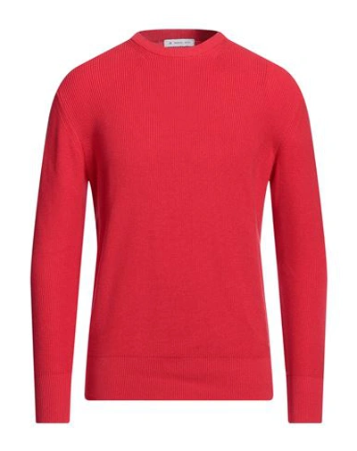 Shop Manuel Ritz Man Sweater Red Size Xxl Cotton