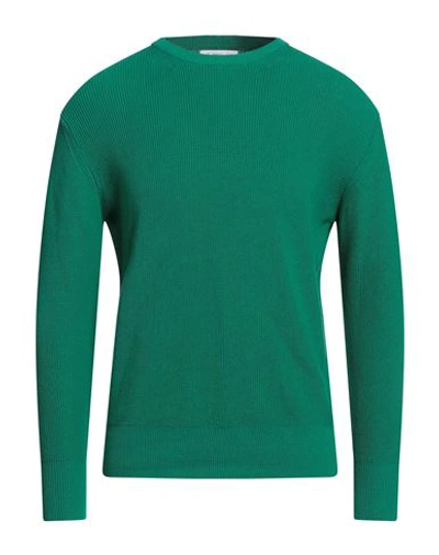 Shop Manuel Ritz Man Sweater Emerald Green Size L Cotton