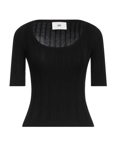 Shop Solotre Woman Sweater Black Size 1 Viscose, Polyester