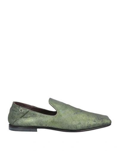 Shop Collection Privèe Collection Privēe? Woman Loafers Dark Green Size 6 Leather