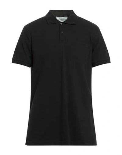 Shop Iceberg Man Polo Shirt Black Size Xl Cotton