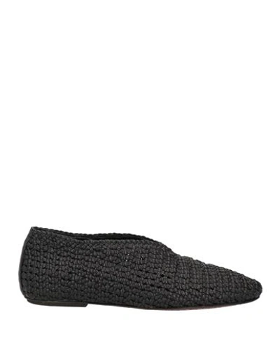 Shop Officine Creative Italia Woman Loafers Black Size 7 Soft Leather
