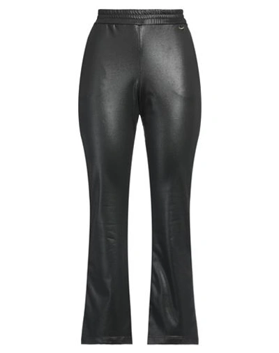 Shop Paola T. Woman Pants Black Size S Polyester, Cotton