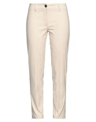Kartika Woman Pants Beige Size 4 Viscose, Polyamide, Elastane In Beige