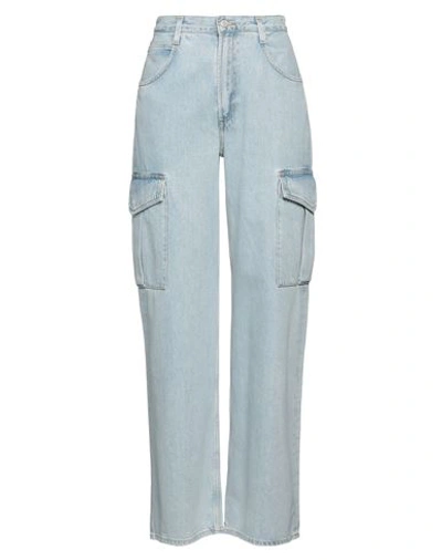 Shop Agolde Woman Jeans Blue Size 29 Organic Cotton, Lyocell