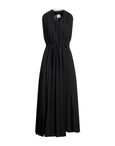 Shop Alysi Woman Maxi Dress Black Size 6 Polyester