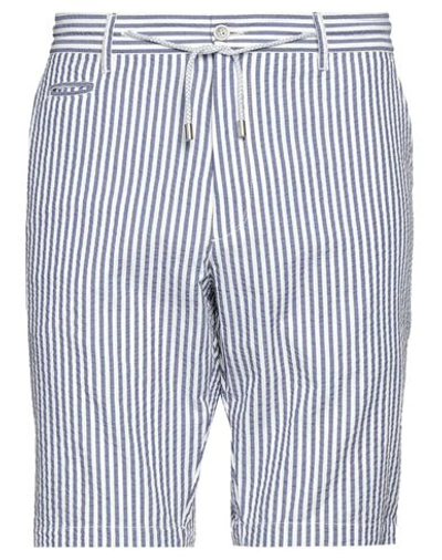 Shop Panama Man Shorts & Bermuda Shorts Navy Blue Size 40 Cotton