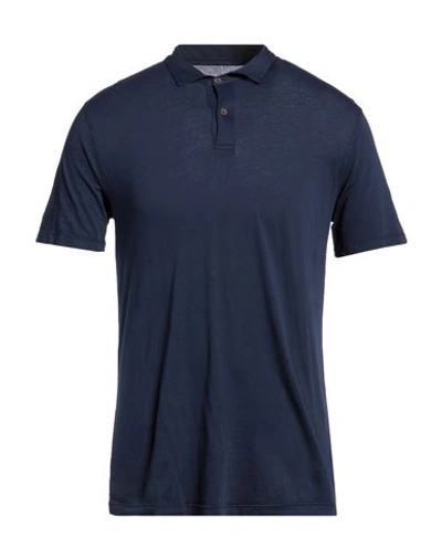 Shop Hartford Man Polo Shirt Midnight Blue Size L Cotton