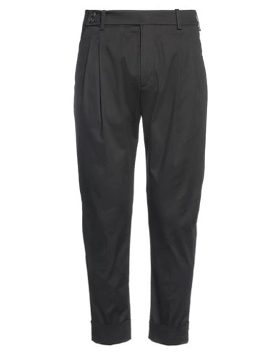 Shop Hōsio Man Pants Black Size 32 Cotton, Elastane