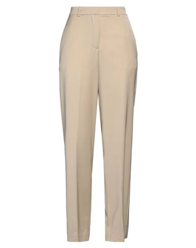 Mauro Grifoni Grifoni Woman Pants Beige Size 6 Viscose, Virgin Wool, Elastane In Beige