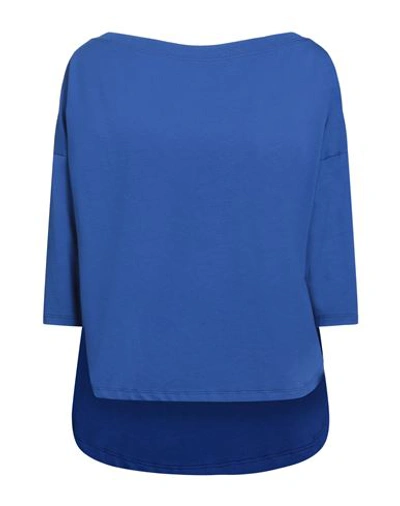 Shop Snobby Sheep Woman T-shirt Bright Blue Size 6 Cotton, Elastane