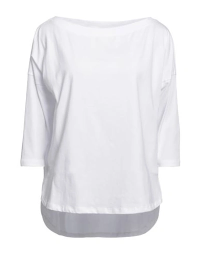 Shop Snobby Sheep Woman T-shirt White Size 10 Cotton, Elastane